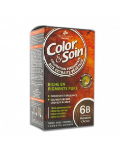 Les 3 Chênes Color & Soin Coloration Permanente 135ml Marron cacao 6B Les 3 Chênes - 1