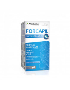 FORCAPIL Cheveux Ongles - Anti-chute fortifiant volumateur Boite 60 gélules Arkopharma - 1