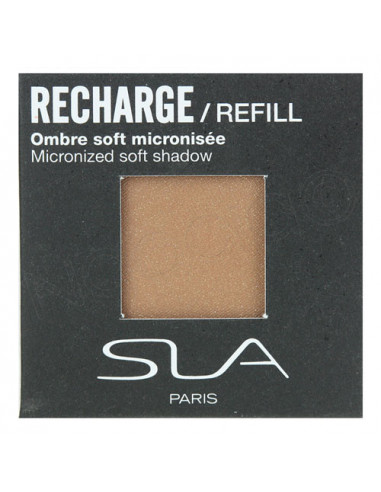 SLA Ombre à paupières Soft Micronisée Recharge 35mm de diamètre Sable du désert pailleté 222 Sla Serge Louis Alvarez - 1