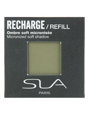 SLA Ombre à paupières Soft Micronisée Recharge 35mm de diamètre Kaki clair 90 Sla Serge Louis Alvarez - 1
