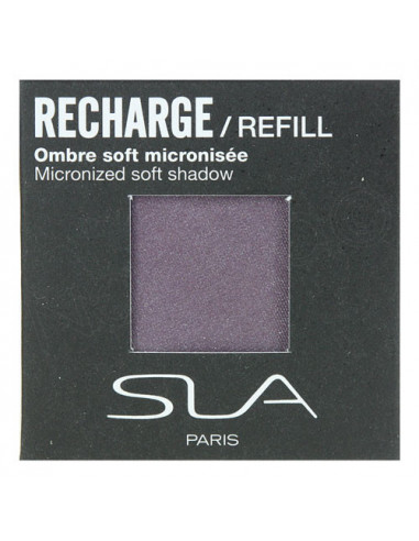SLA Ombre à paupières Soft Micronisée Recharge 35mm de diamètre Violet nacré 209 Sla Serge Louis Alvarez - 1