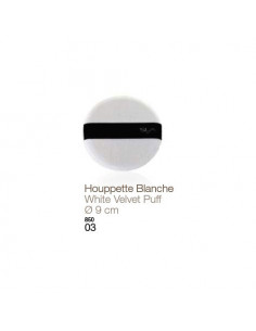 SLA Houppette Velours en coton - Maquillage du Teint Houppette blanche 65mm Sla Serge Louis Alvarez - 1