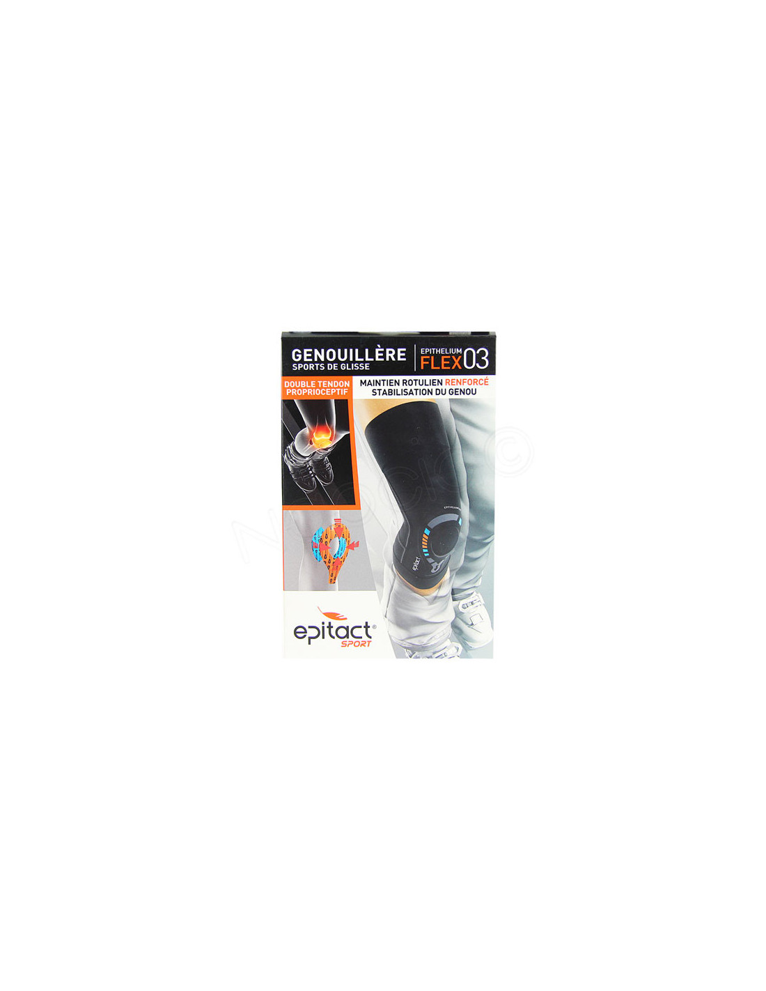 Epitact Genouillère Sports de Glisse Epithelium Flex 03 x1 Taille XL -  Archange Pharmacie en ligne