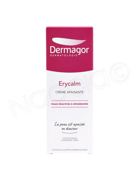 Dermagor Erycalm Crème Apaisante Peaux Réactives à Intolérantes 40ml Dermagor - 2