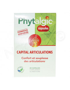 Phytalgic Capital Articulation Confort et Souplesse Boite 45 capsules Phythéa - 1