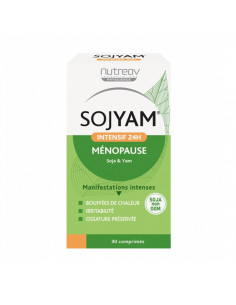 Sojyam Intensif 24H Troubles ménopause Boite 30 comprimés Physcience - 1