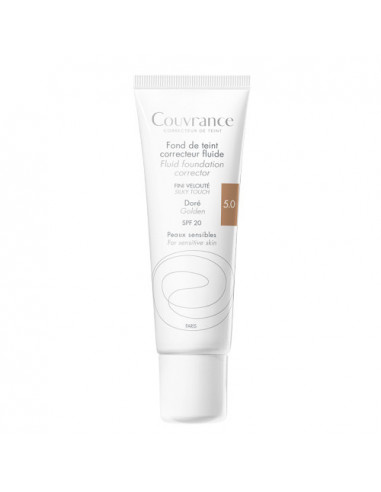 Avène Couvrance SPF15 Fond de teint correcteur fluide Tube de 30ml Avène - 1