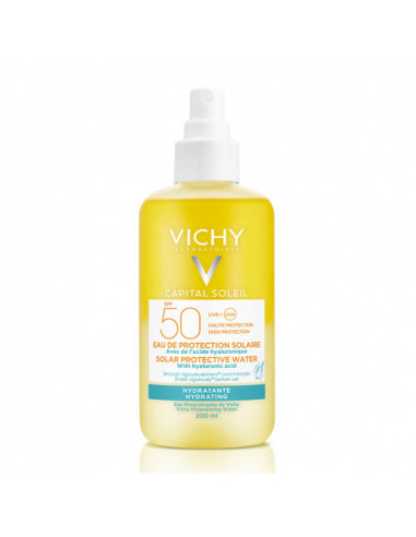 Vichy Capital Soleil SPF50 Eau de Protection Solaire Hydratante. Spray 200ml Vichy - 1