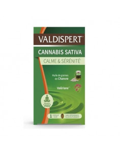 Valdispert Cannabis Sativa Calme & Sérénité. 24 capsules  - 1