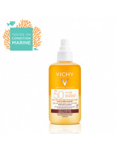 Vichy Capital Soleil SPF50 Eau de Protection Solaire Hâle Sublimé. Spray 200ml Vichy - 1