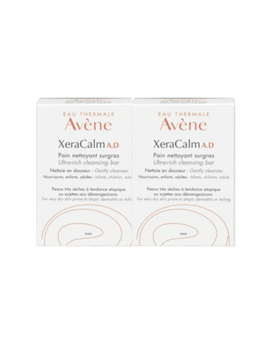 Avène XeraCalm AD Pain Nettoyant Surgras. Lot 2x100g Avène - 1