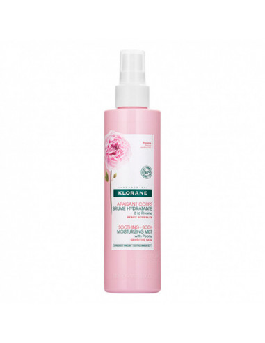 Klorane Apaisant Corps Brume Hydratante Pivoine 200ml Klorane - 1