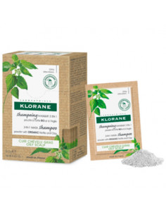 Klorane Shampooing Masque Ortie 2 en 1 - 8 sachets Klorane - 1 2