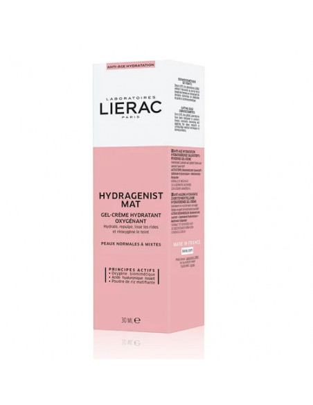 Lierac Hydragenist Mat Gel-Crème Hydratant Oxygénant 30ml Lierac - 1