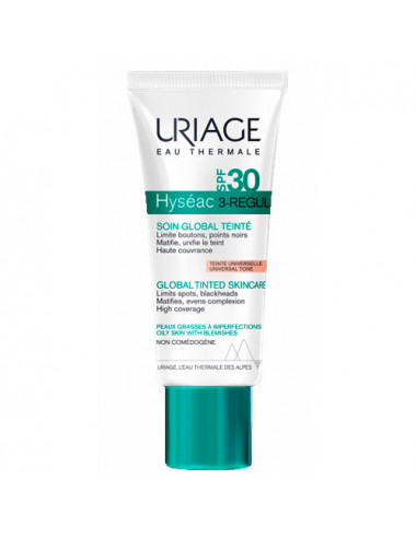 Uriage Hyséac 3-Regul Soin Global Teinté SPF30 40ml Uriage - 1