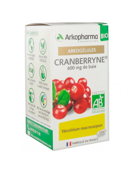 Arkogélules Cranberryne Bio Incofort Urinaire Arkopharma - 2