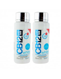 CB12 White Menthe Légère Bain de Bouche Lot 2x250ml Meda - 1