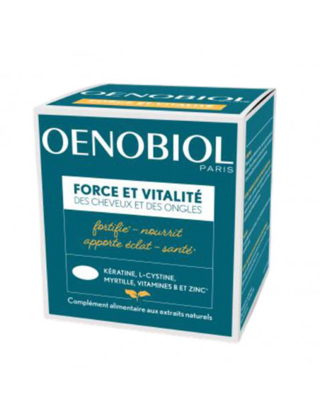 Oenobiol Force et Vitalité Cheveux & Ongles. 60 capsules Oenobiol - 2
