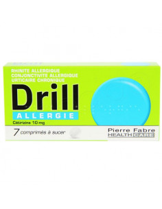 Drill Allergie Cétirizine 10mg