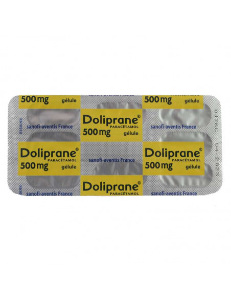 Doliprane paracétamol 500 mg 16 gélules Doliprane - 3