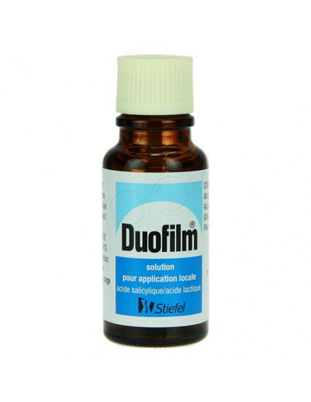 Duofilm Solution application locale flacon 15ml  - 2