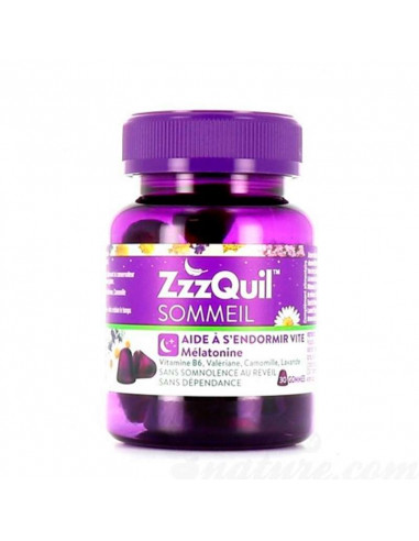ZzzQuil Sommeil Mélatonine 30 gommes  - 1