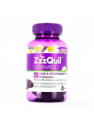 ZzzQuil Sommeil Mélatonine 60 gommes  - 1