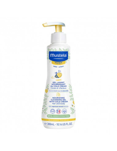 Mustela Gel Lavant Nourrissant au Cold Cream 300ml Mustela - 1