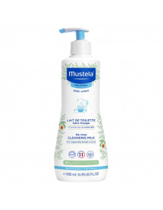 Mustela Bébé Lait de Toilette Sans Rinçage 500 ml