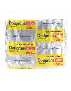Doliprane Tabs 1000mg 8 comprimés pelliculés  - 1 2