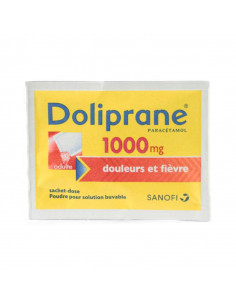 Doliprane Paracétamol 1000 mg Douleurs & Fièvre 8 sachets-dose poudre Doliprane - 1 2