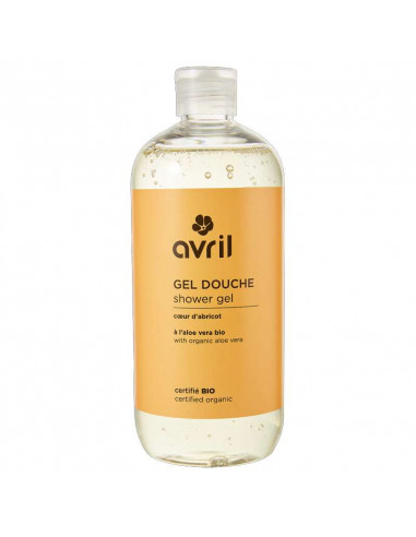 Avril Gel Douche Coeur d'Abricot Bio 500ml Avril - 1