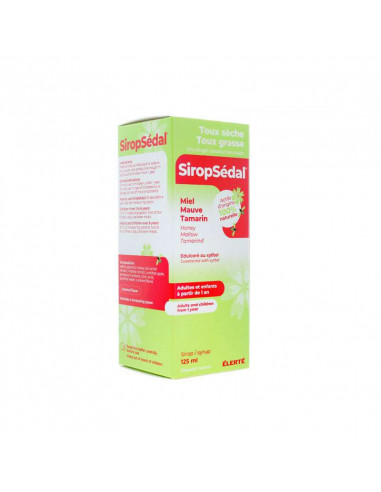 SiropSédal Toux sèche Toux grasse 125ml  - 1