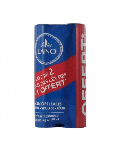 Laino Pro Intense Soin des Lèvres Stick 4g - Lot 2 + 1 offert Laino - 1