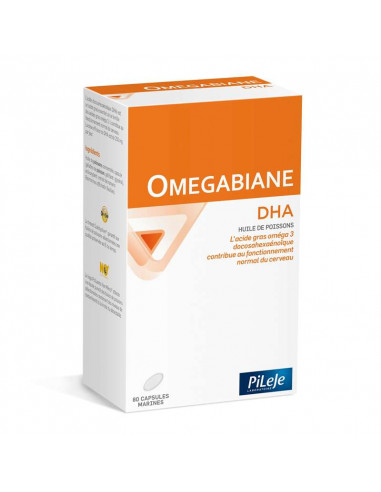Pileje Omegabiane DHA. 80 capsules marines Pileje - 1