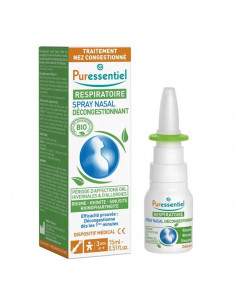 Puressentiel Respiratoire Spray Nasal Décongestionnant Traitement Nez Congestionné. 15ml Puressentiel - 1