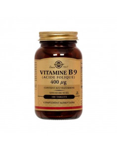 Solgar Vitamine B9 (Acide Folique) 400µg - 100 comprimés Solgar - 1