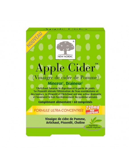 New Nordic Apple Cider 60 comprimés New Nordic - 1