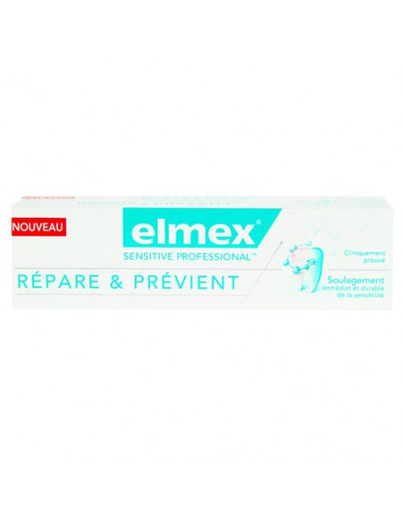 Elmex Sensitive Professionnal dentifrice Répare et Prévient Tube 75ml Elmex - 2