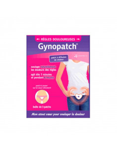 Gynopatch Règles Douloureuses Boîte de 3 patchs  - 1