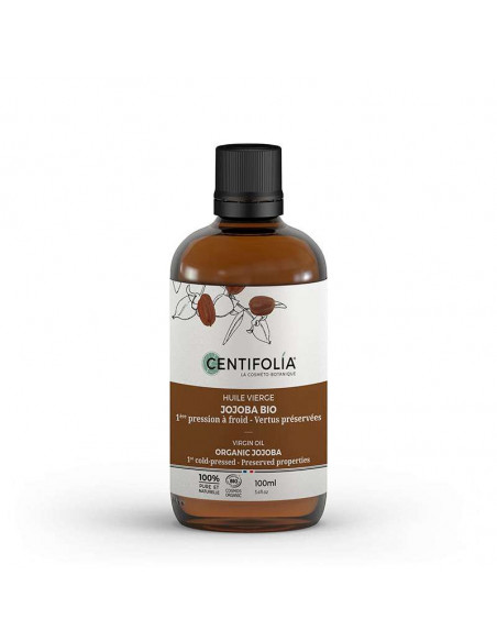 Centifolia Huile Végétale Vierge Bio de Jojoba 100ml Centifolia - 1