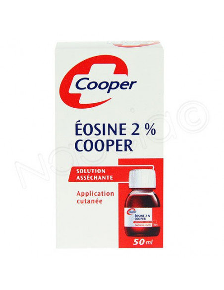 Cooper eosine 2% solution asséchante 50ml Cooper - 2