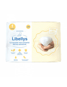 Libellys Couche Dermo-sensitive Taille 1. Paquet x26 couches Libellys - 1