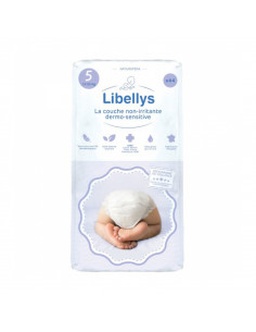 Libellys Couche Dermo-sensitive Taille 5. Paquet x44 couches Libellys - 1