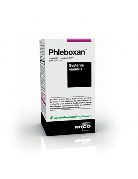 NHCO Phleboxan Confort Circulatoire 42 Gélules NHCO - 1