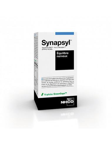 NHCO Synapsyl Equilibre Nerveux 70 gélules NHCO - 1