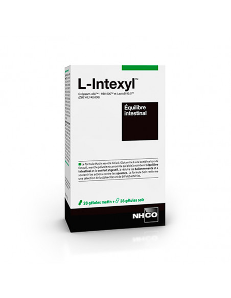 NHCO L-Intexyl Equilibre Intestinal 28 Gélules Matin + 28 Gélules Soir NHCO - 1