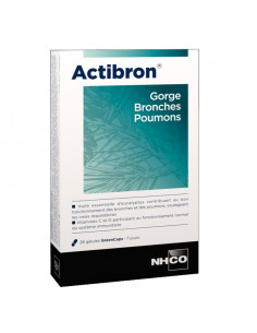 NHCO Actibron Gorge Bronches Poumons 28 Gélules NHCO - 1