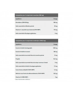 NHCO Vitorel Nez Sinus Gorge 15 Comprimés à sucer + 15 Comprimés à avaler NHCO - 1 2