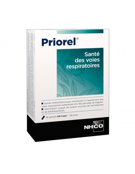 NHCO Priorel Santé des Voies Respiratoires 56 Gélules NHCO - 1